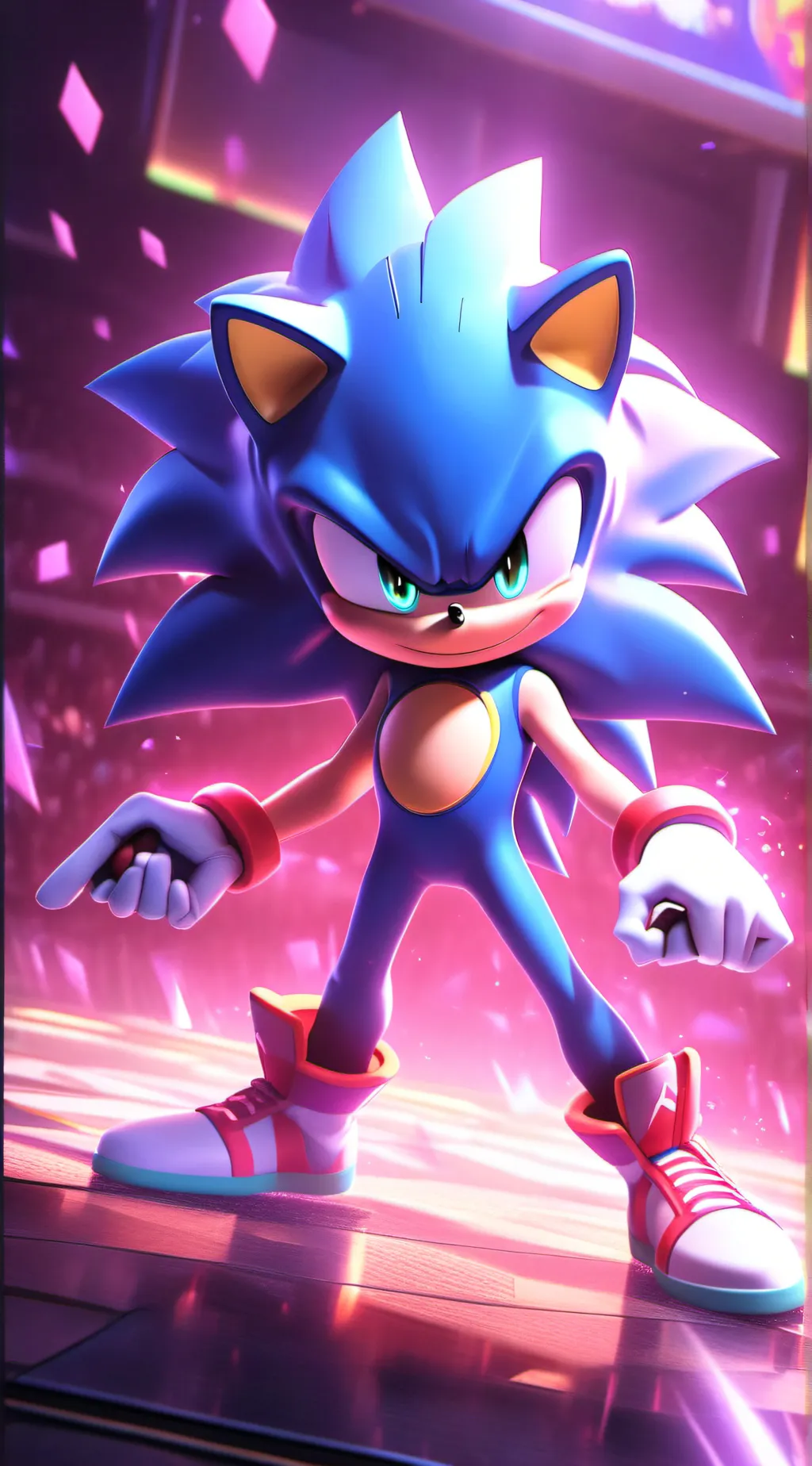 ai character: sonic background