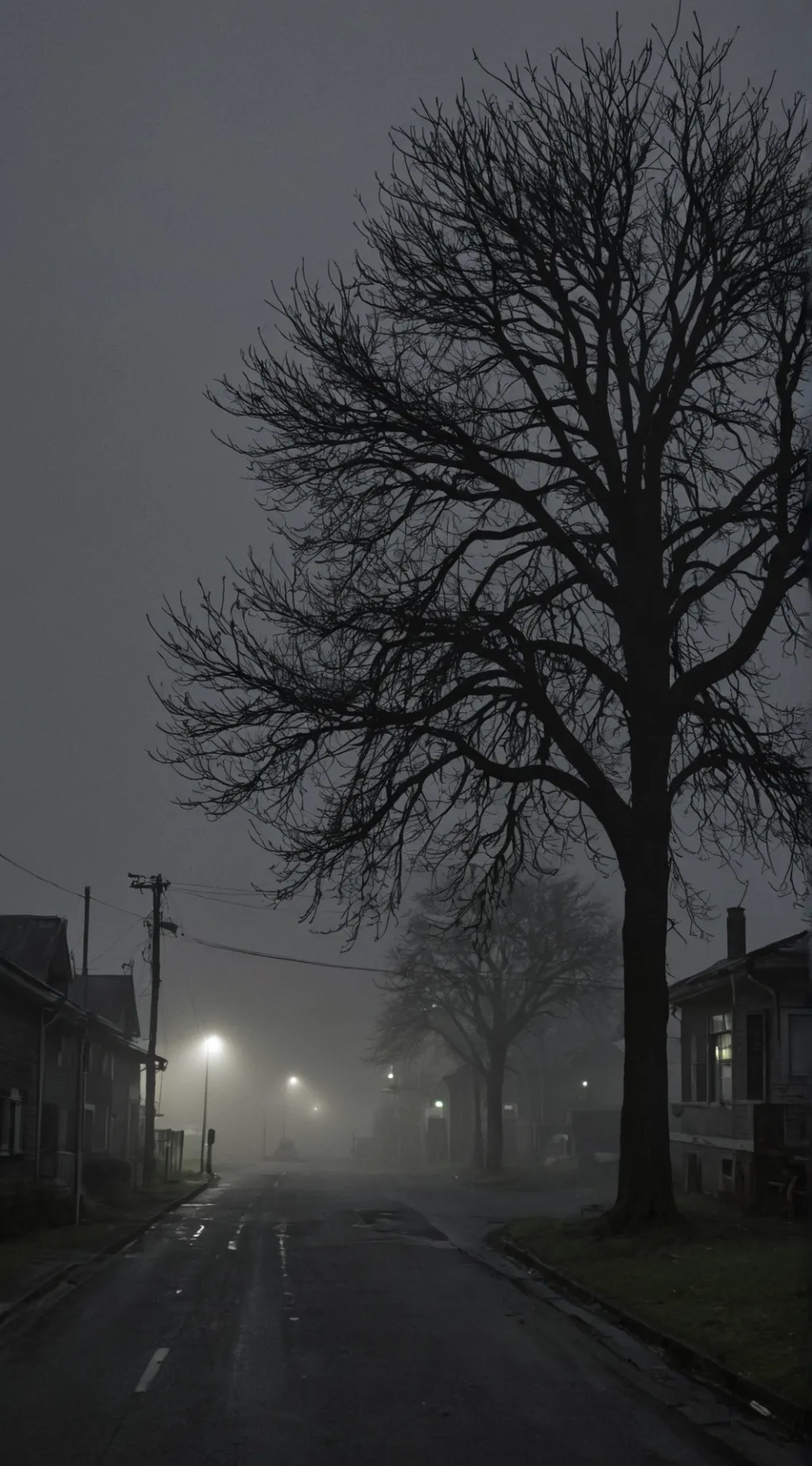 ai character: Quiet Town background