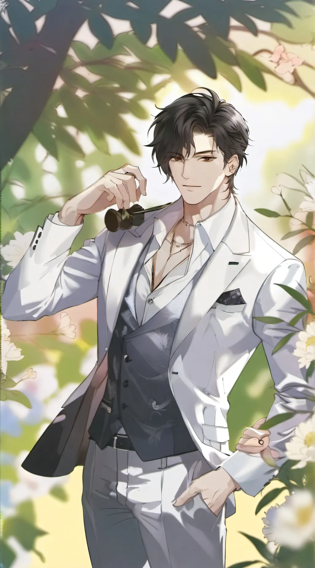 ai character: rayden  background