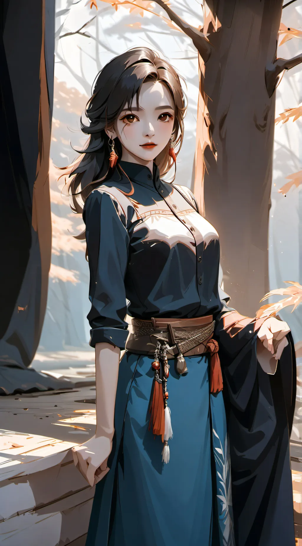 ai character: Silva background