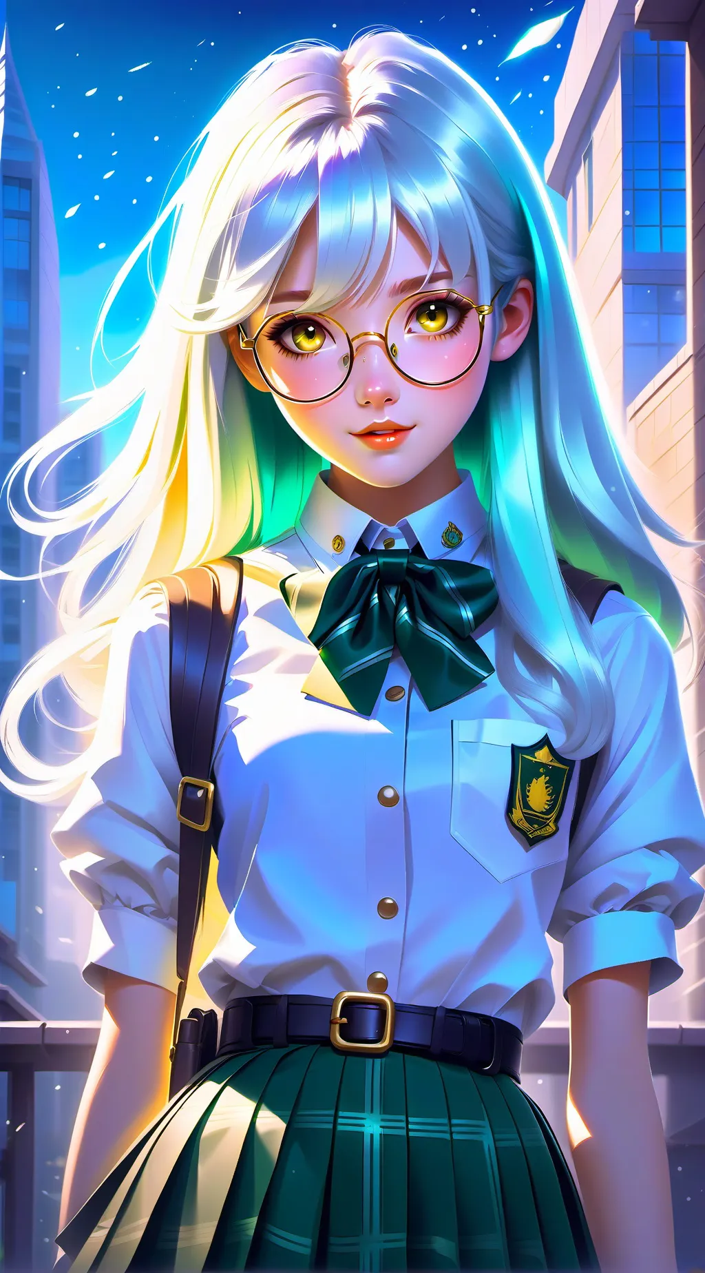 ai character: Ariana background