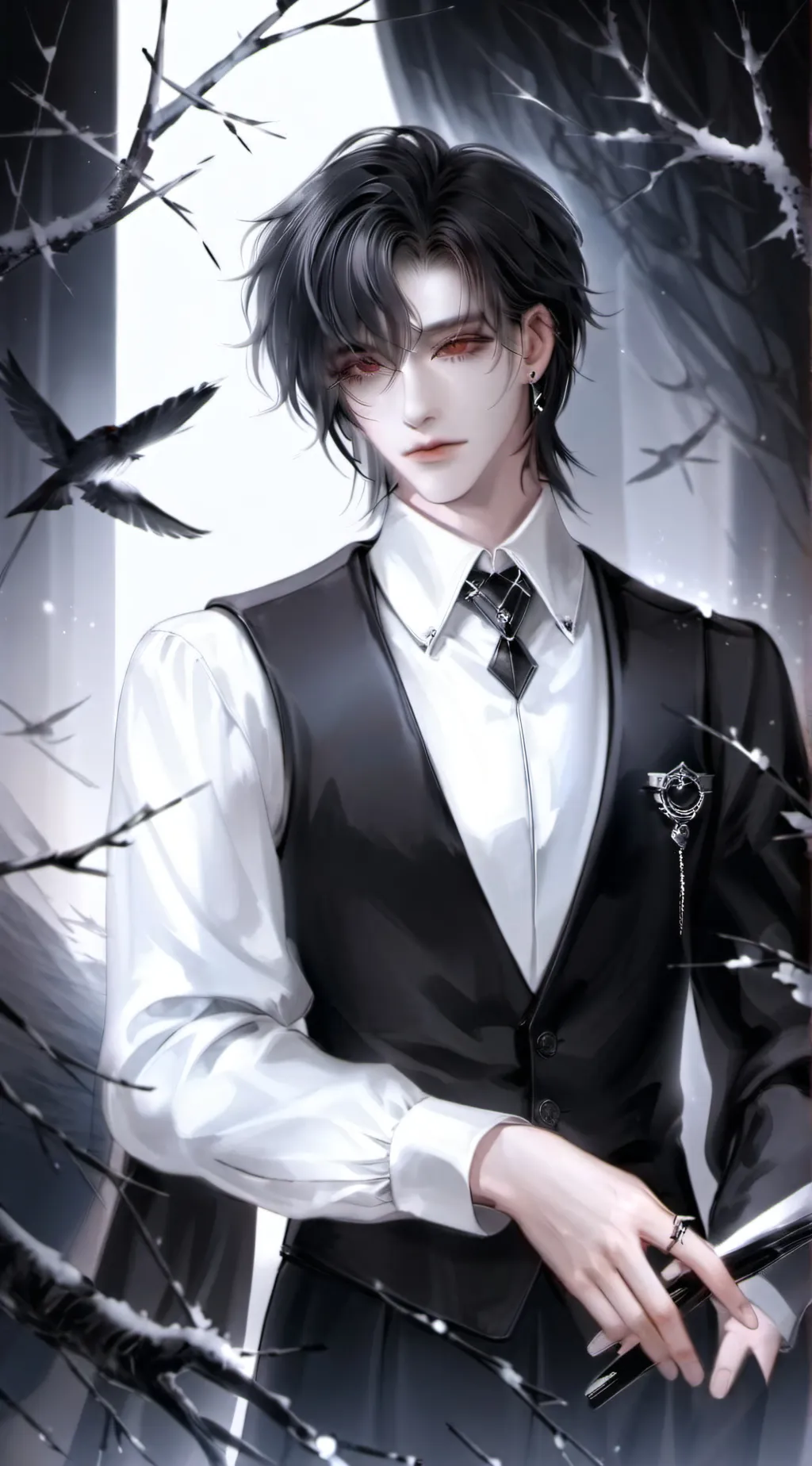 ai character: ༺•Noah•༻ background