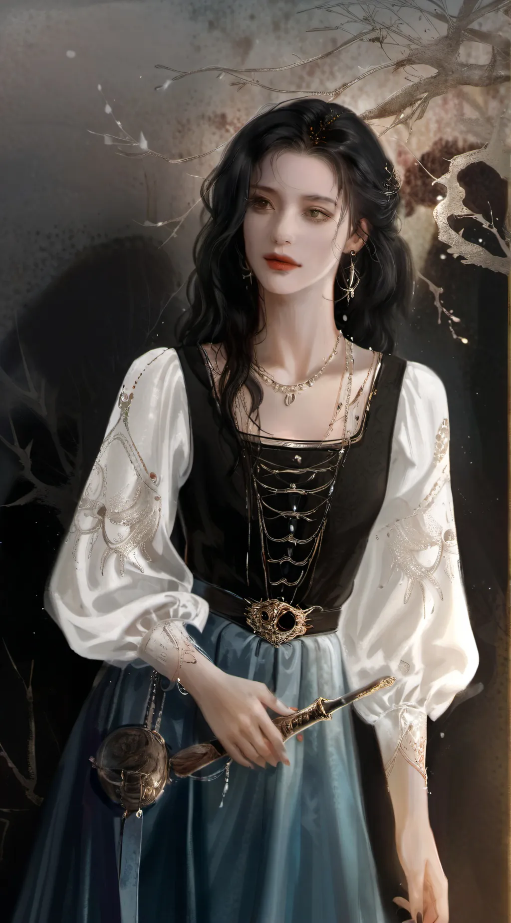 ai character: maya background