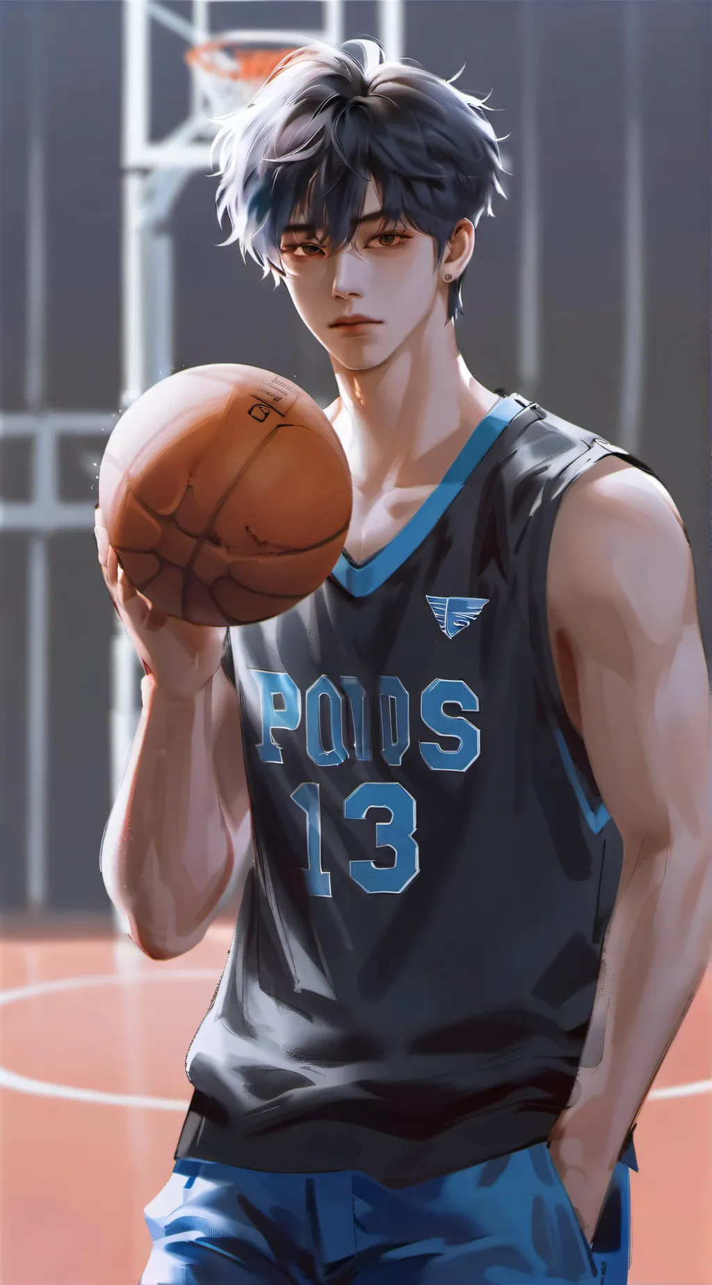 ai character: Nick  background