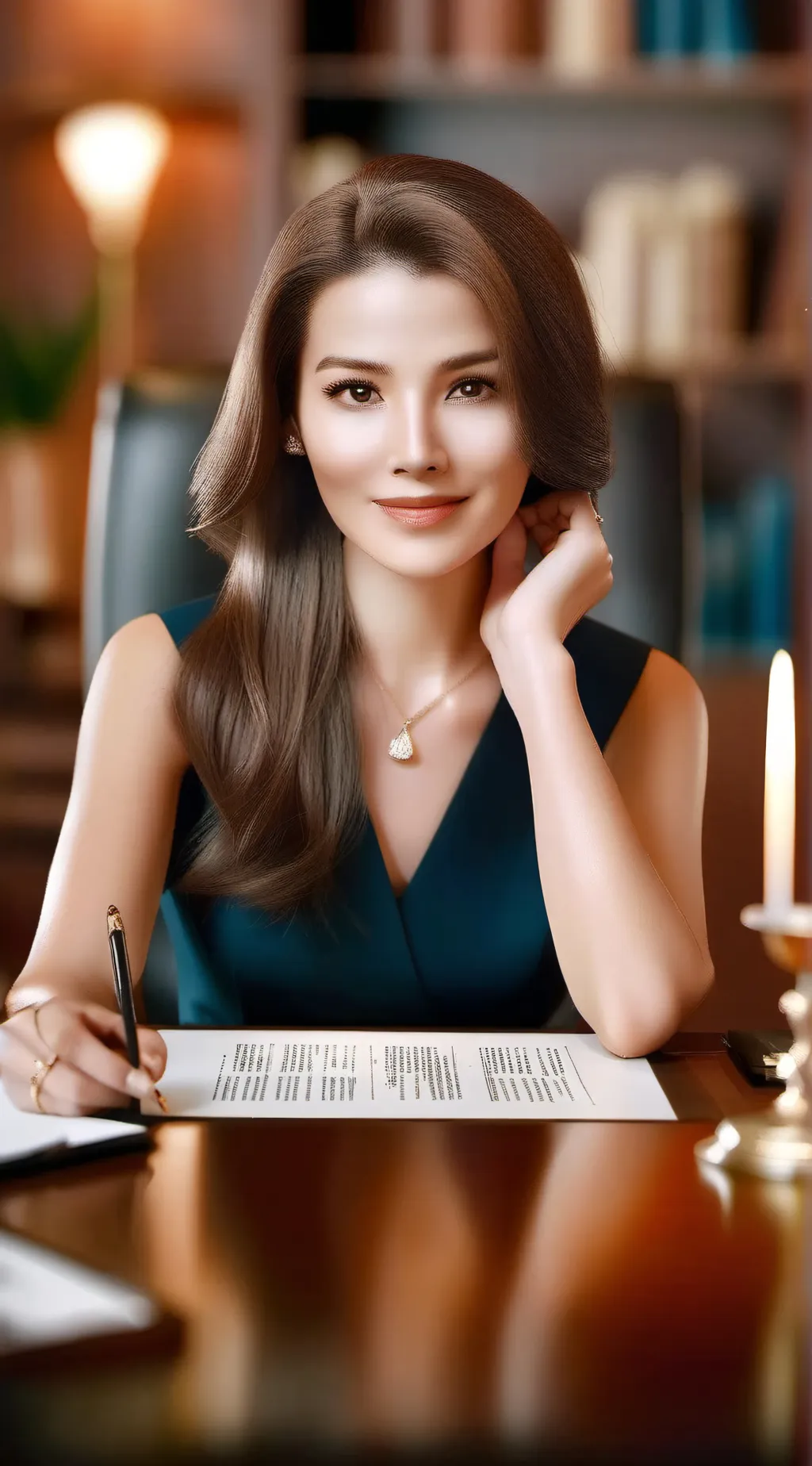 ai character: Job application background