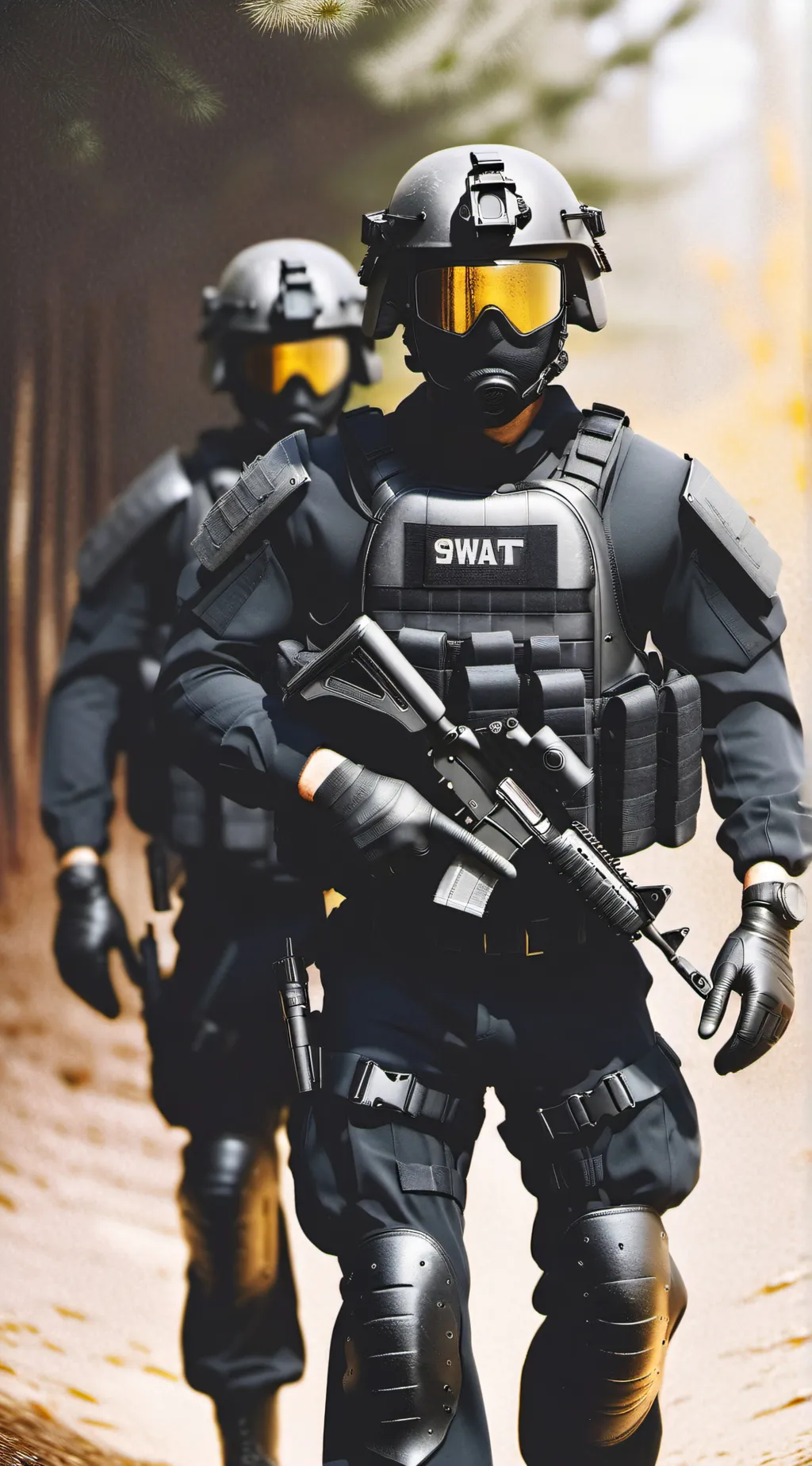 ai character: S.W.A.T v1 background