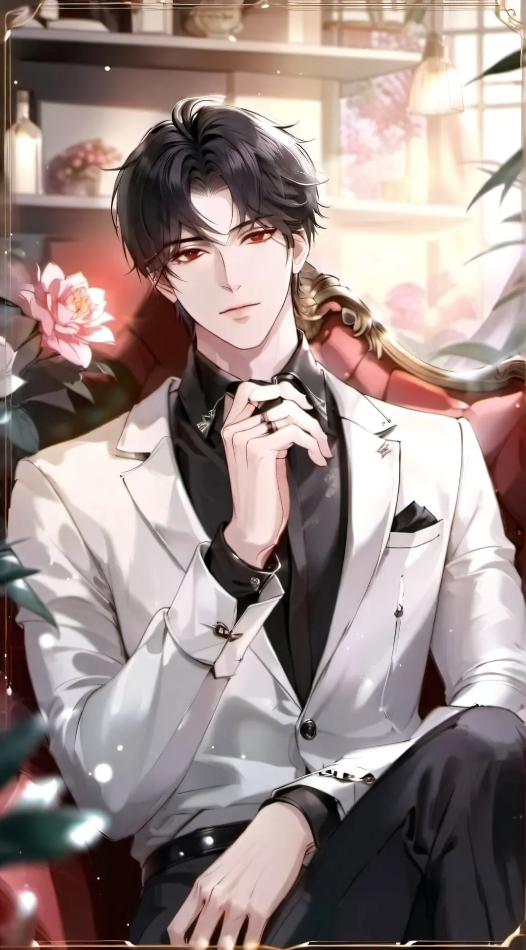 ai character: Nero background