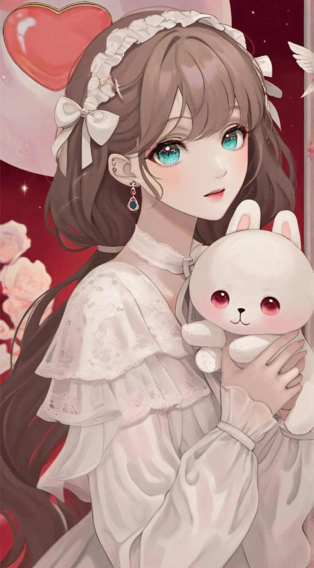 ai character: ❤angel🤍 background