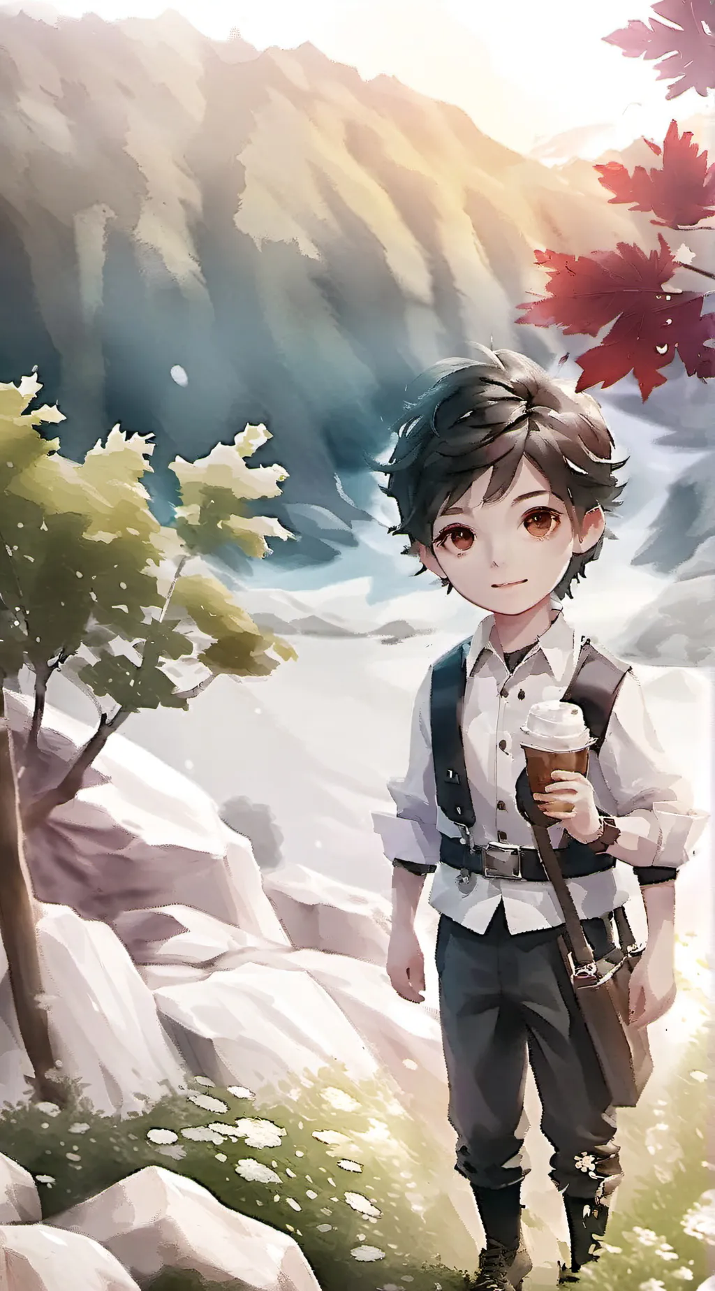 ai character: Skibidi toilet background