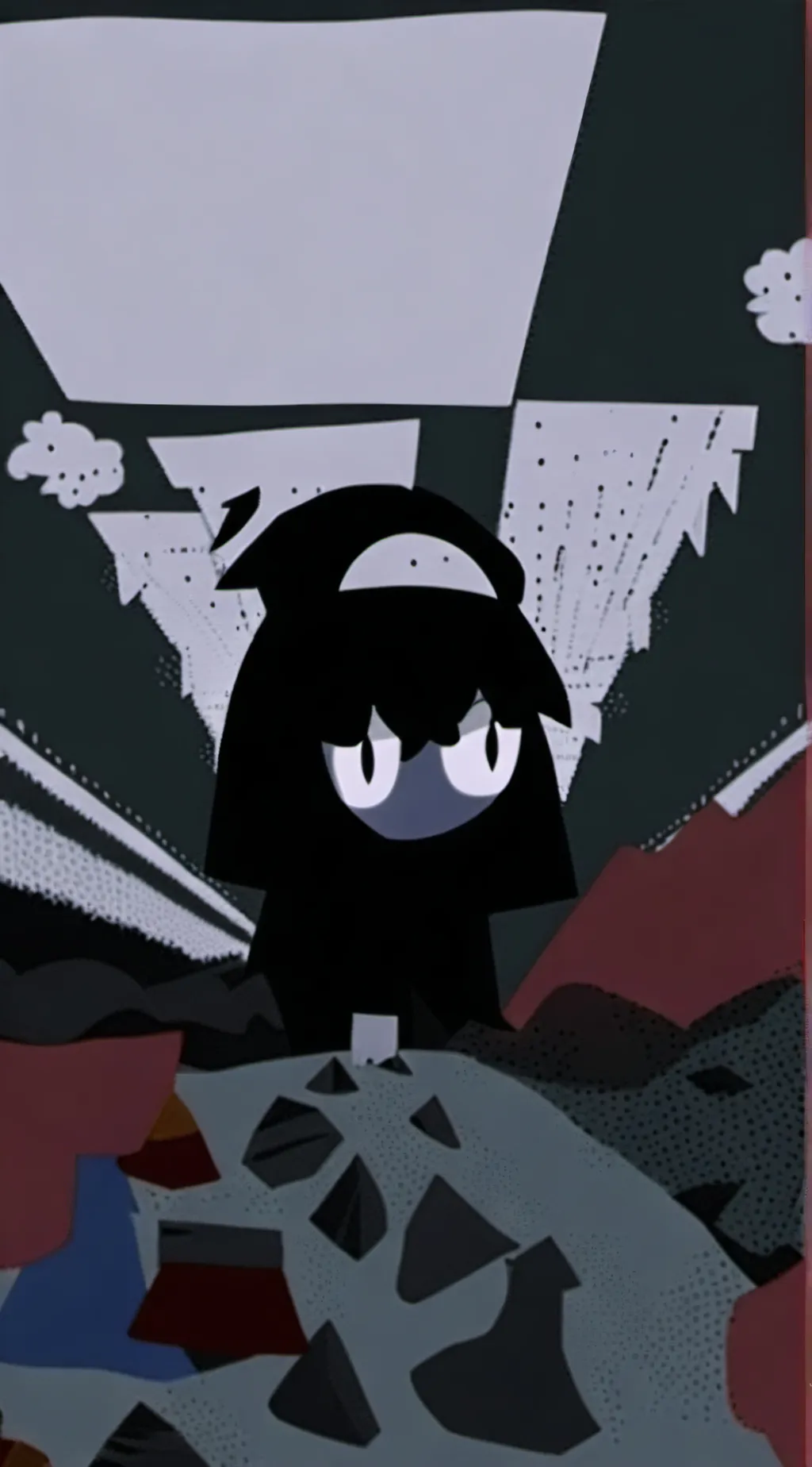 ai character:  cinem background