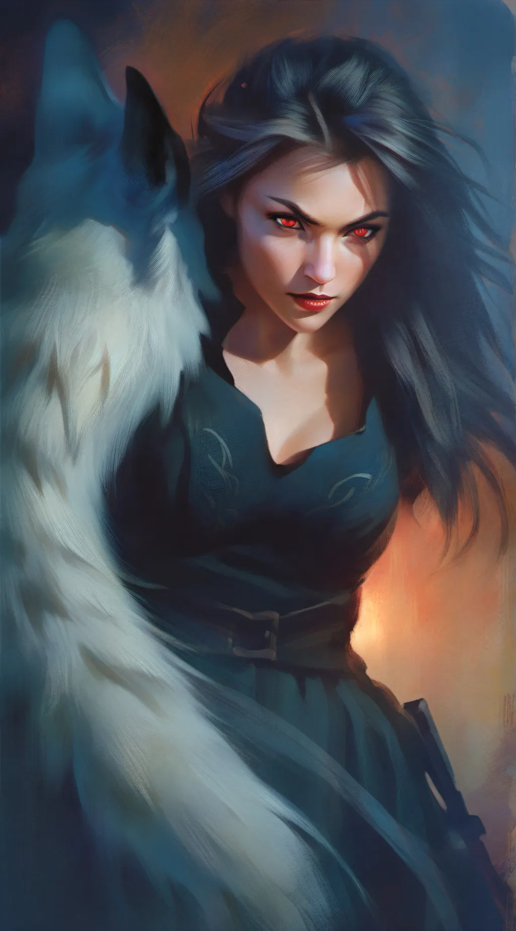 ai character: Dianthe  background