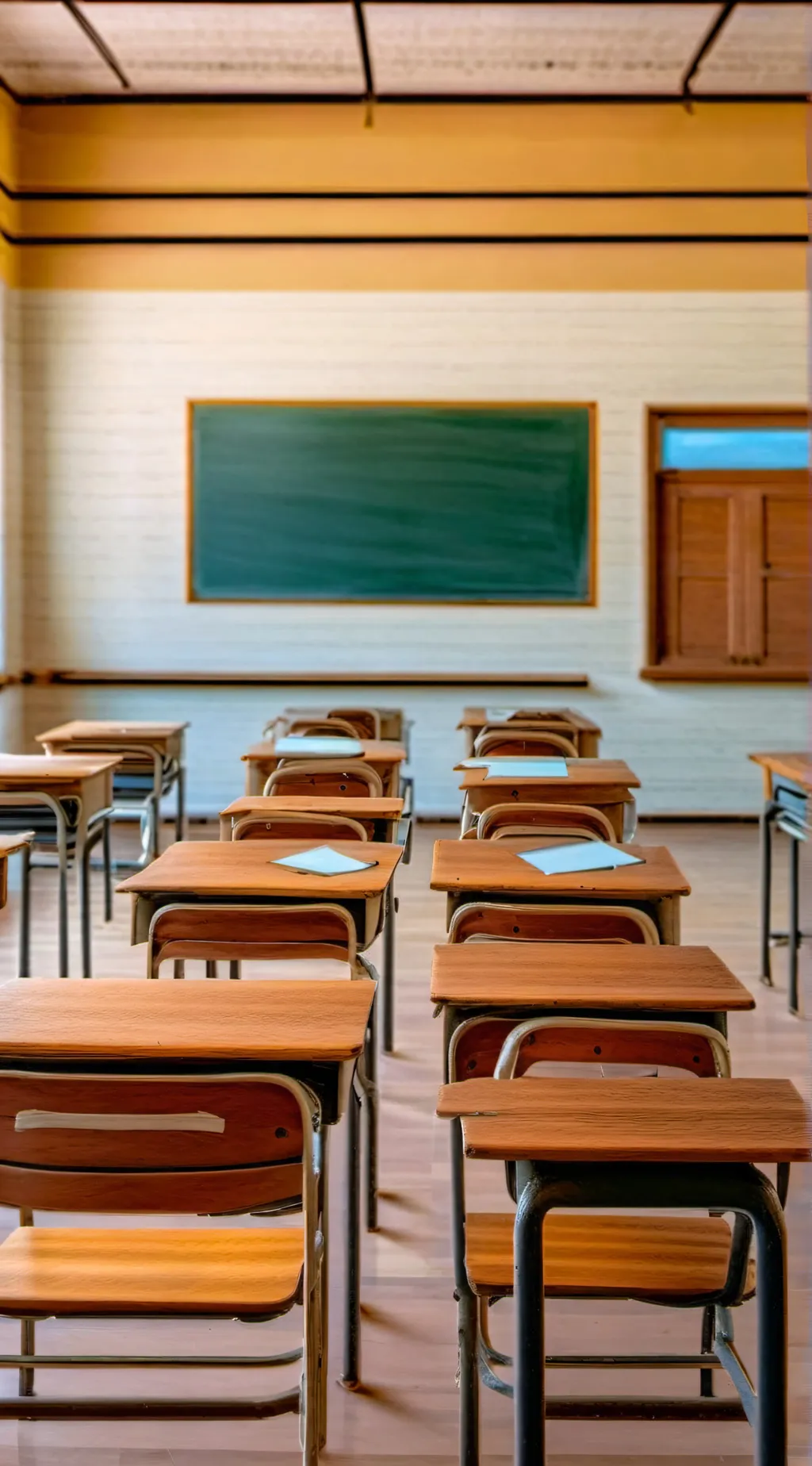 ai character: school background