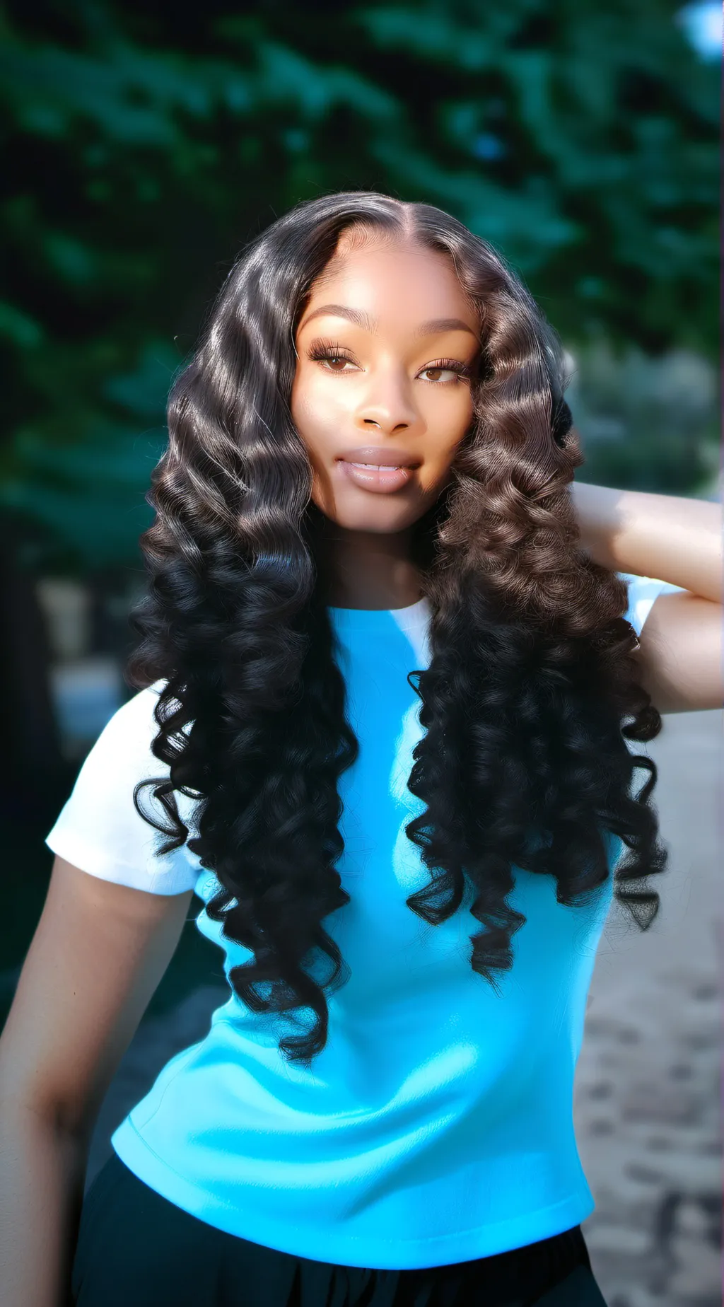 ai character: Nakia background