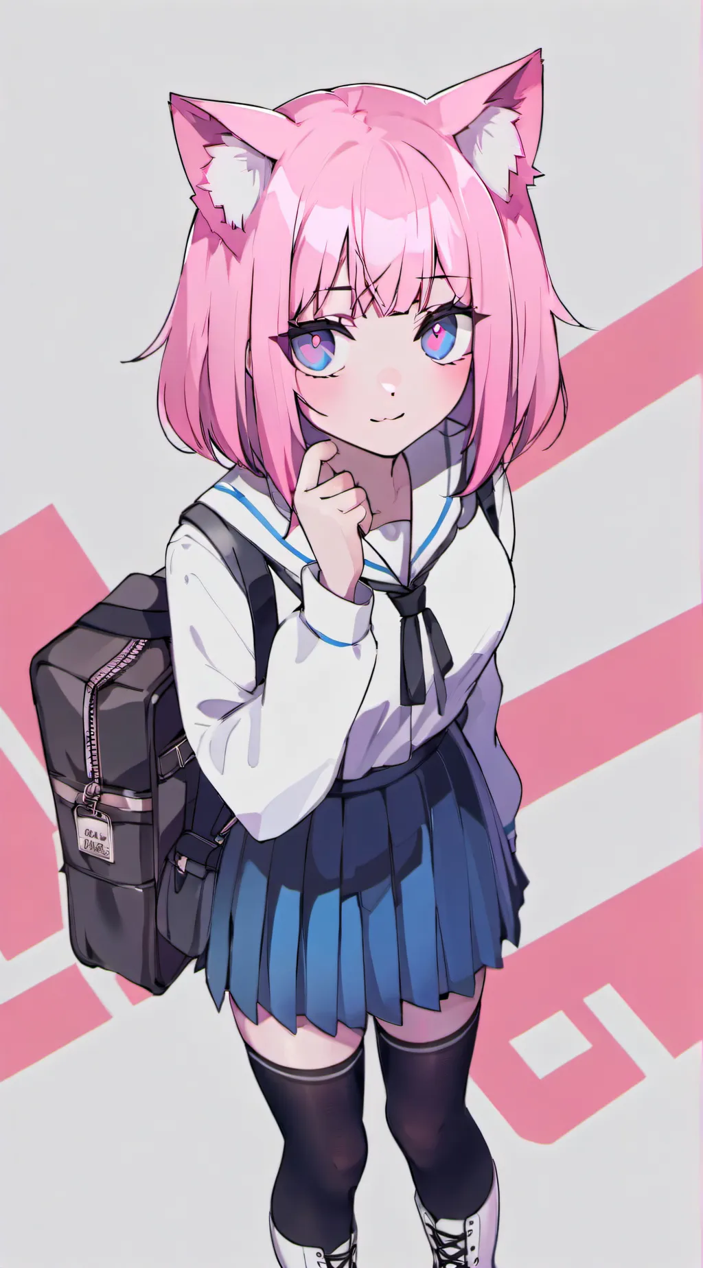 ai character: Nekoko background