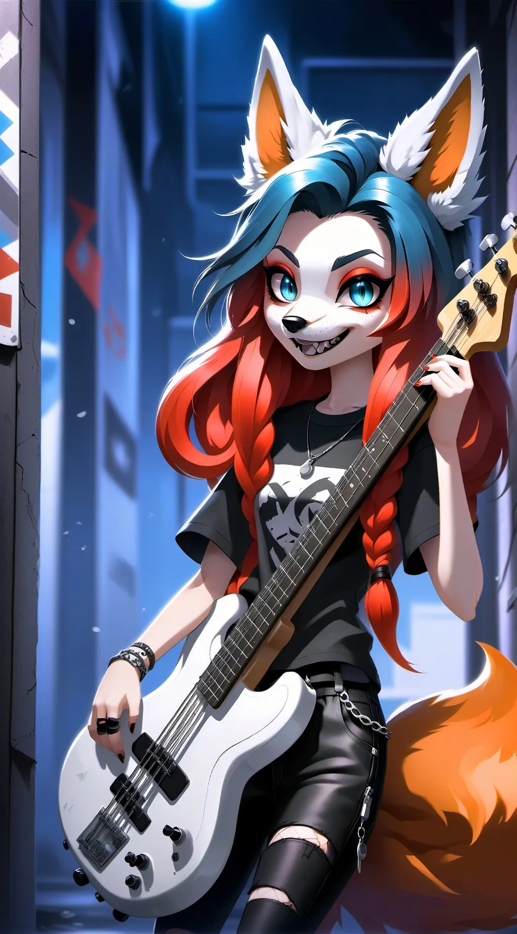 ai character: Maxine Vulpes background