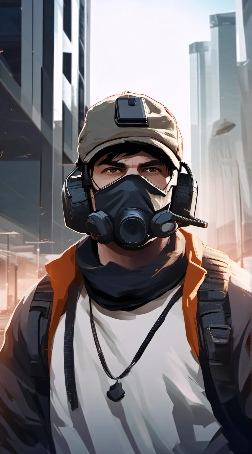 ai character: König, Ghost background