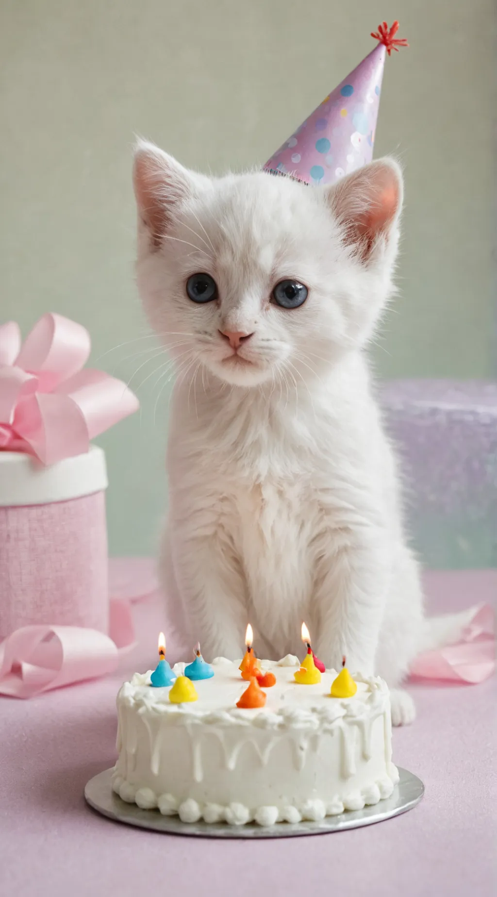 ai character: Sad Cat 😞 background