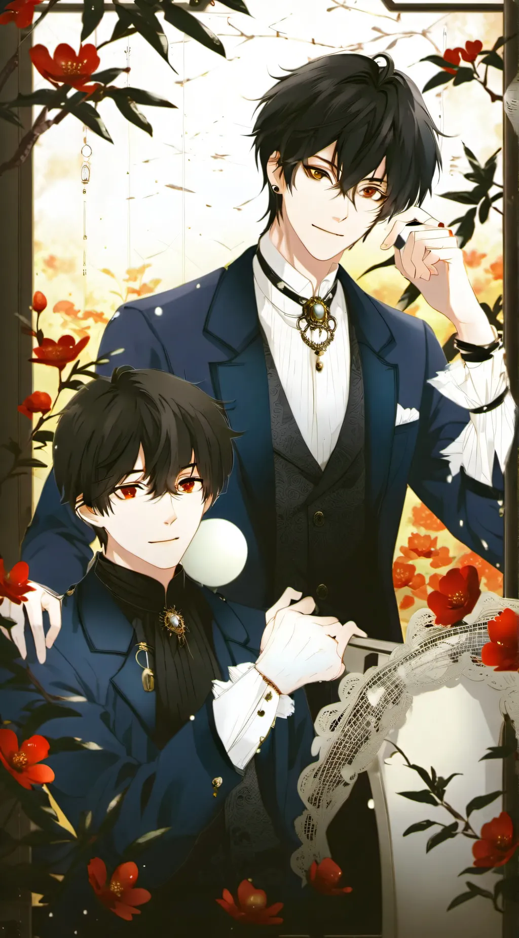 ai character: Zack and kai background