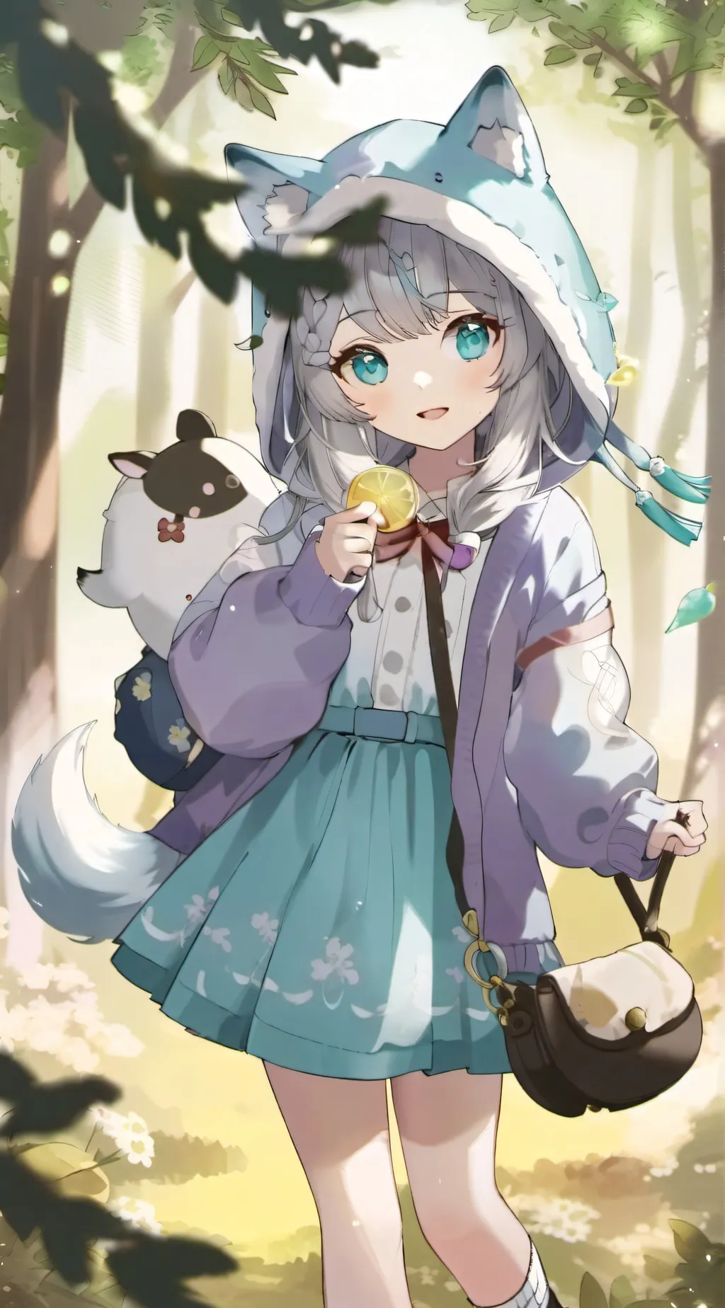 ai character: kim background