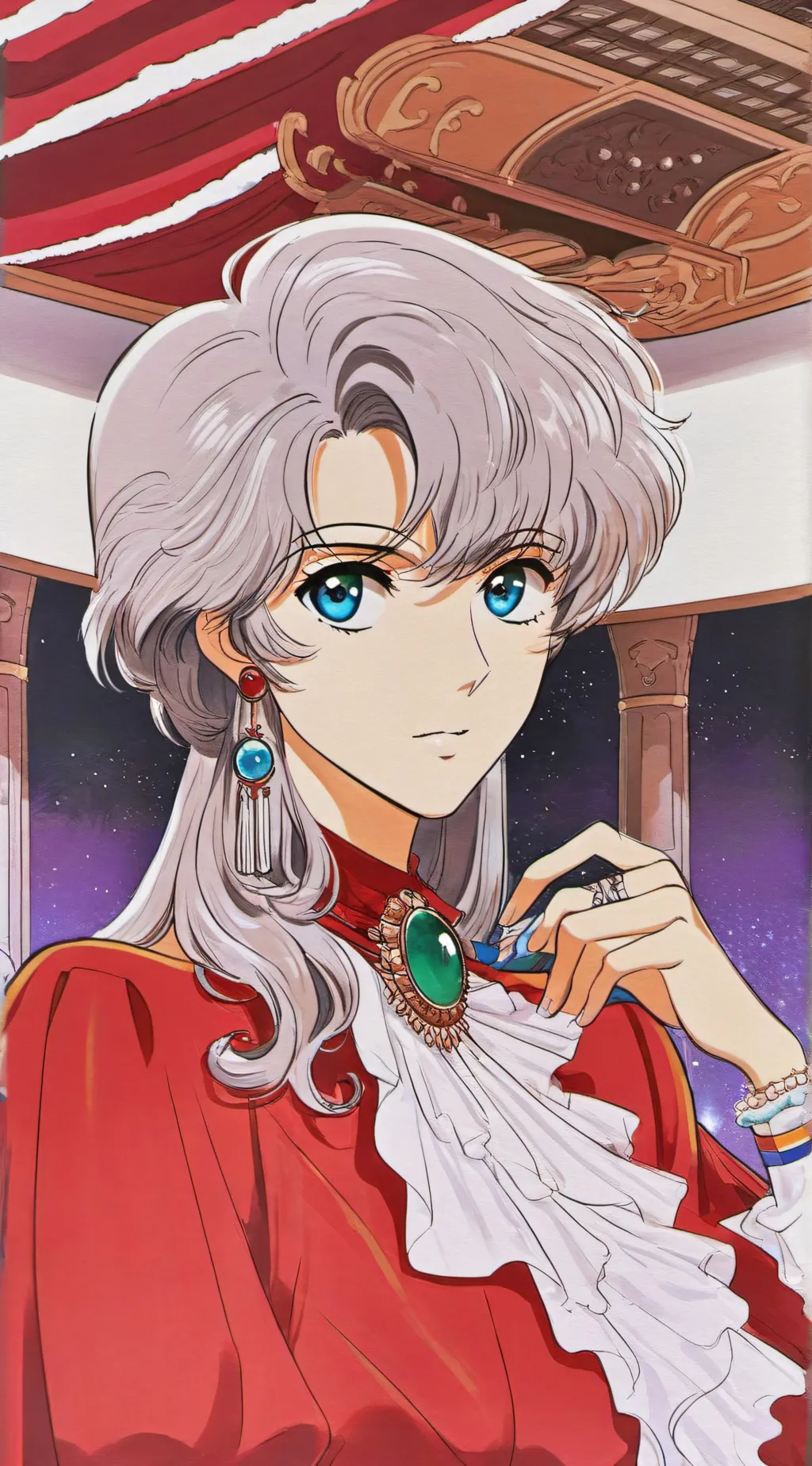 ai character: dandys world background