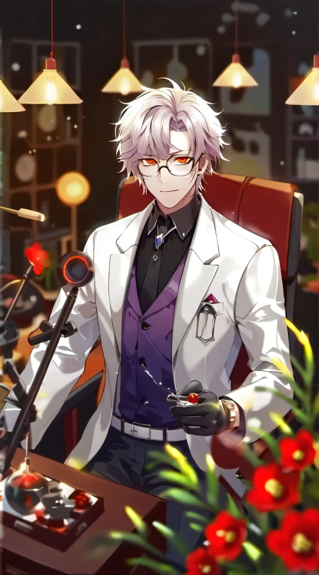 ai character: Dr. Xenon background