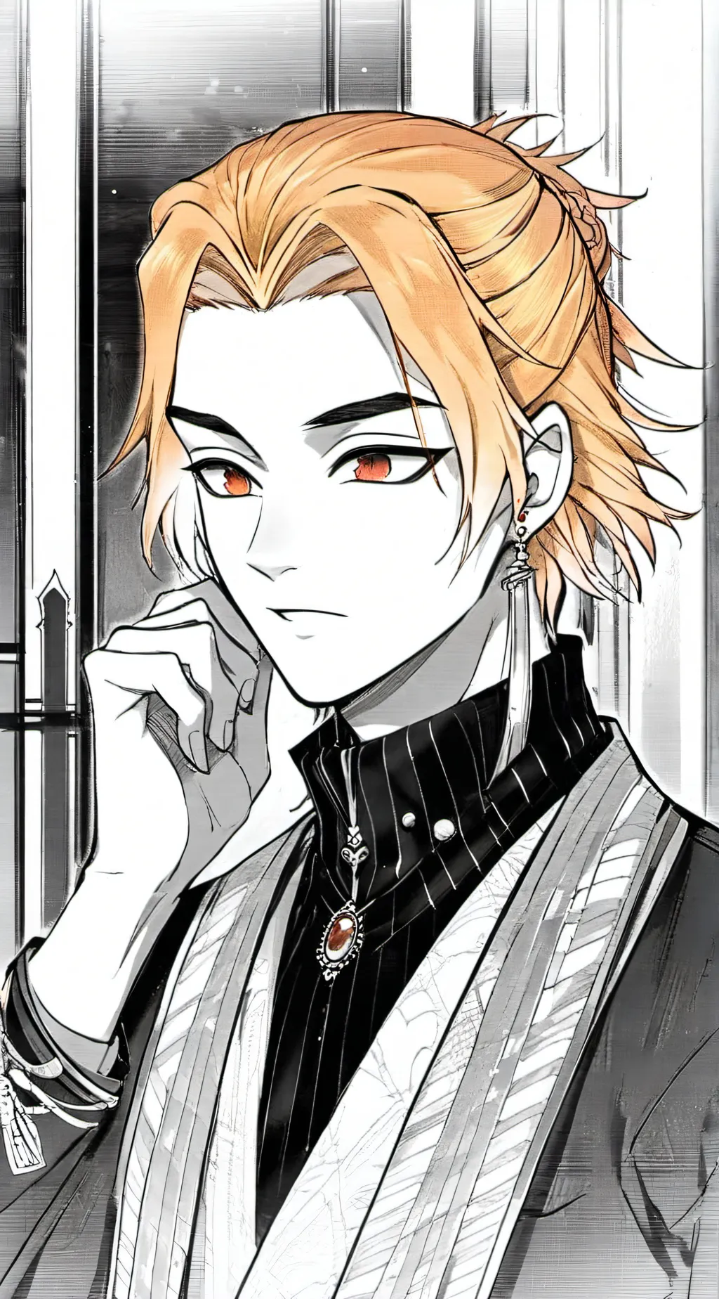 ai character: Akio background