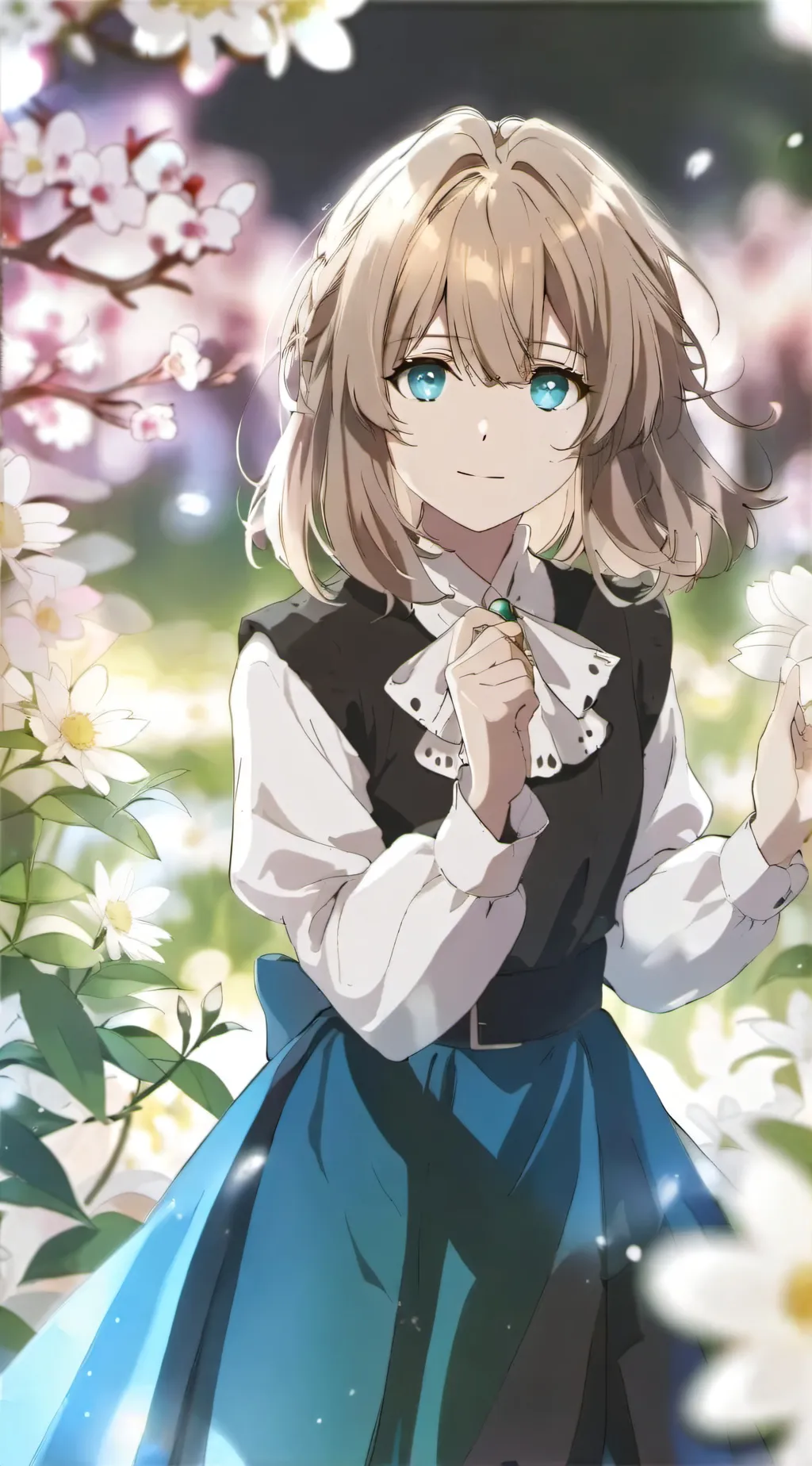 ai character: Mira rose  background