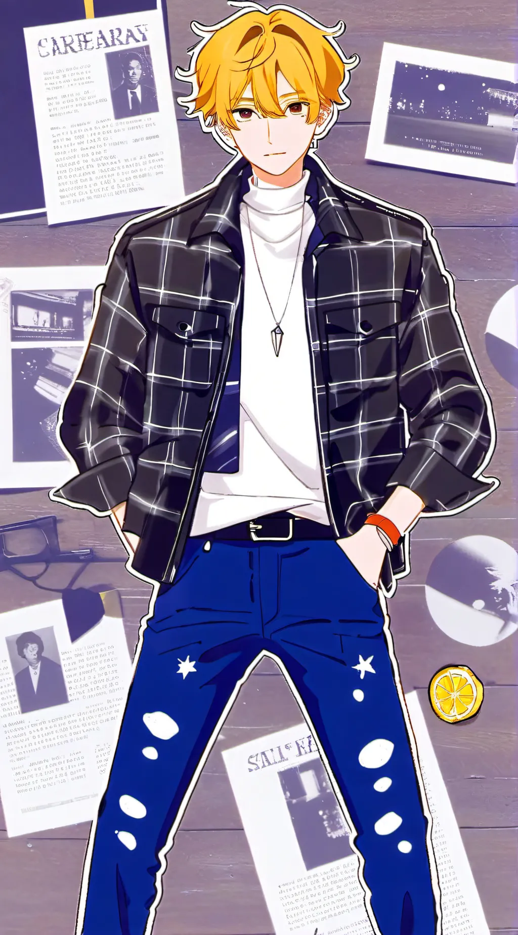 ai character: sam background