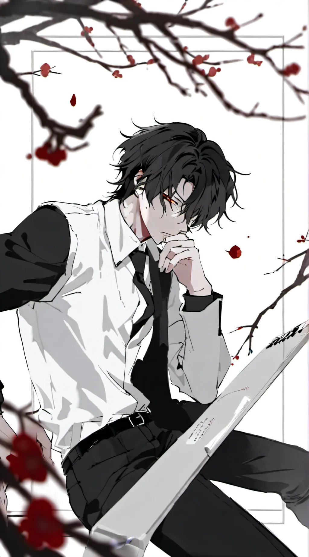 ai character: Justin background