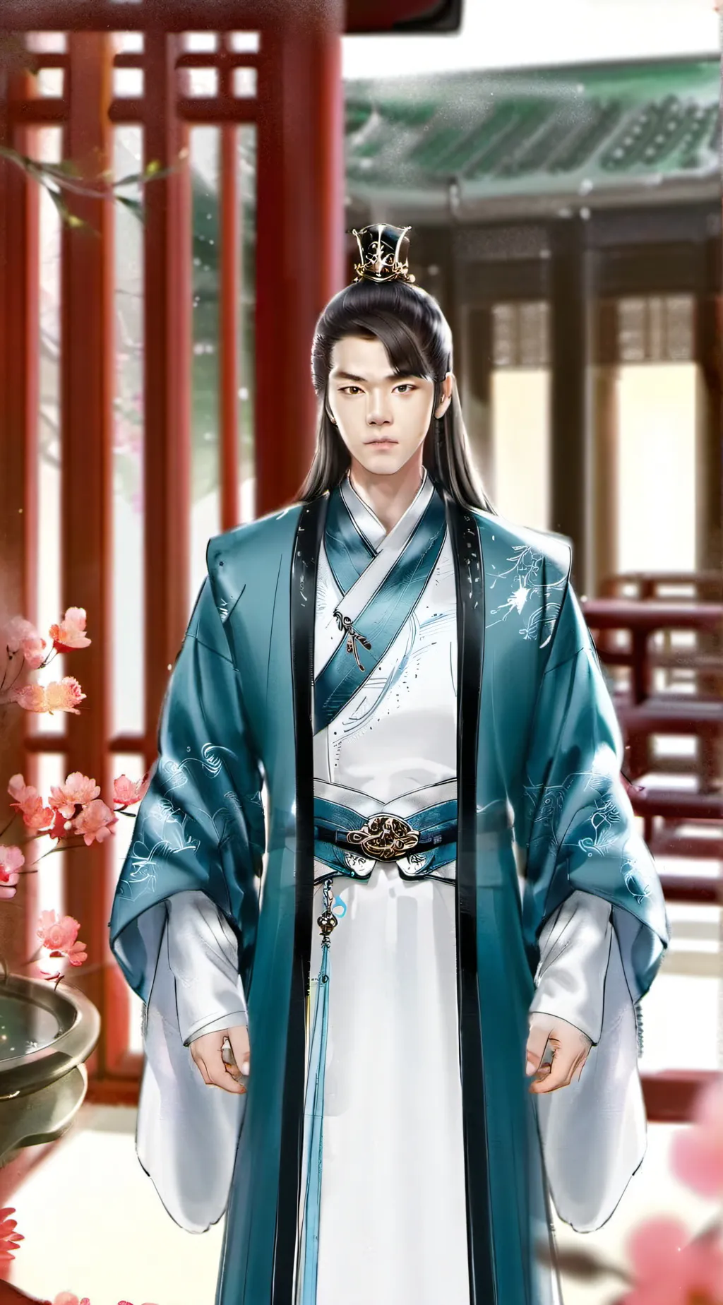 ai character: Long lin background