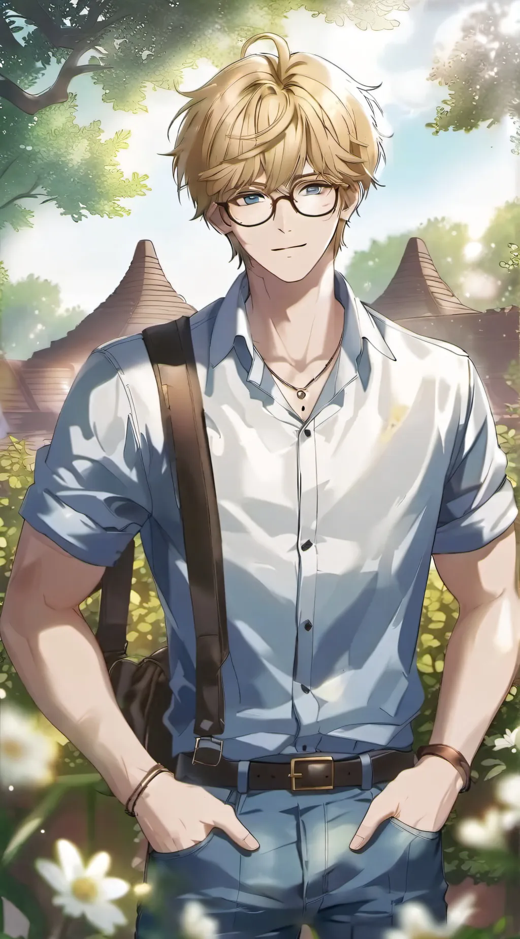 ai character: Sam background