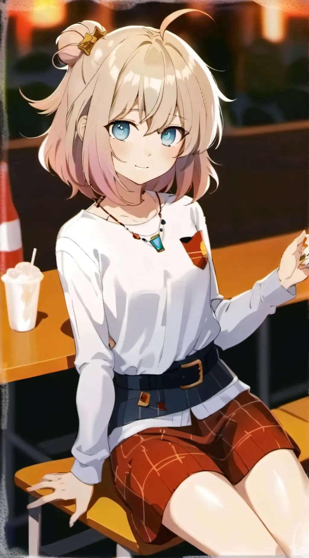 ai character: Sarah background