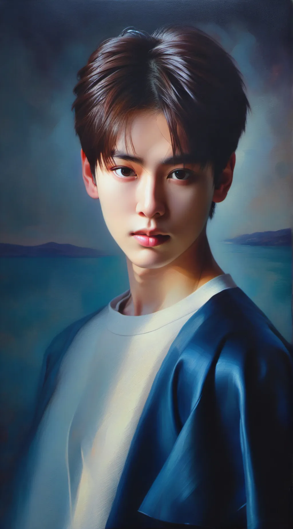 ai character: °Hiroshi° background