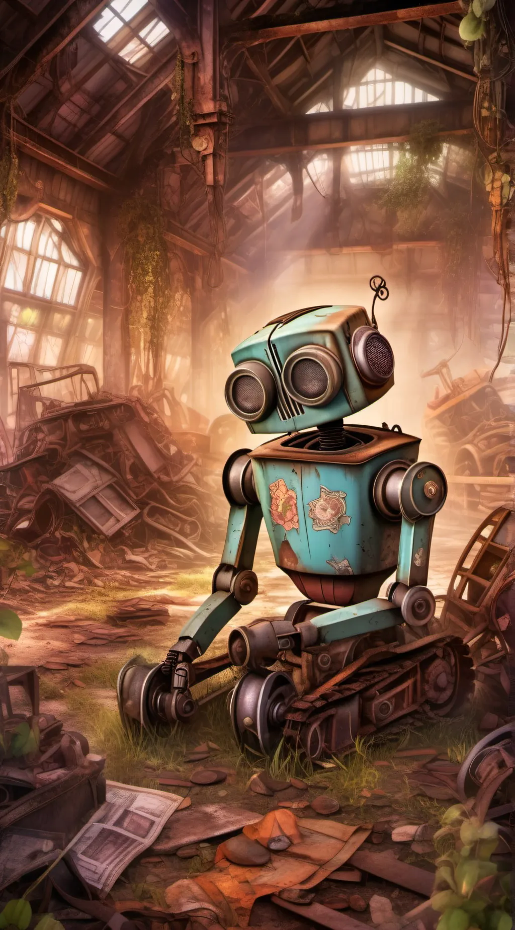 ai character: Rob Botter  background