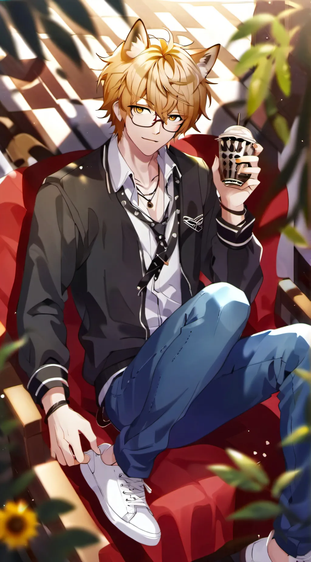 ai character: Grady background