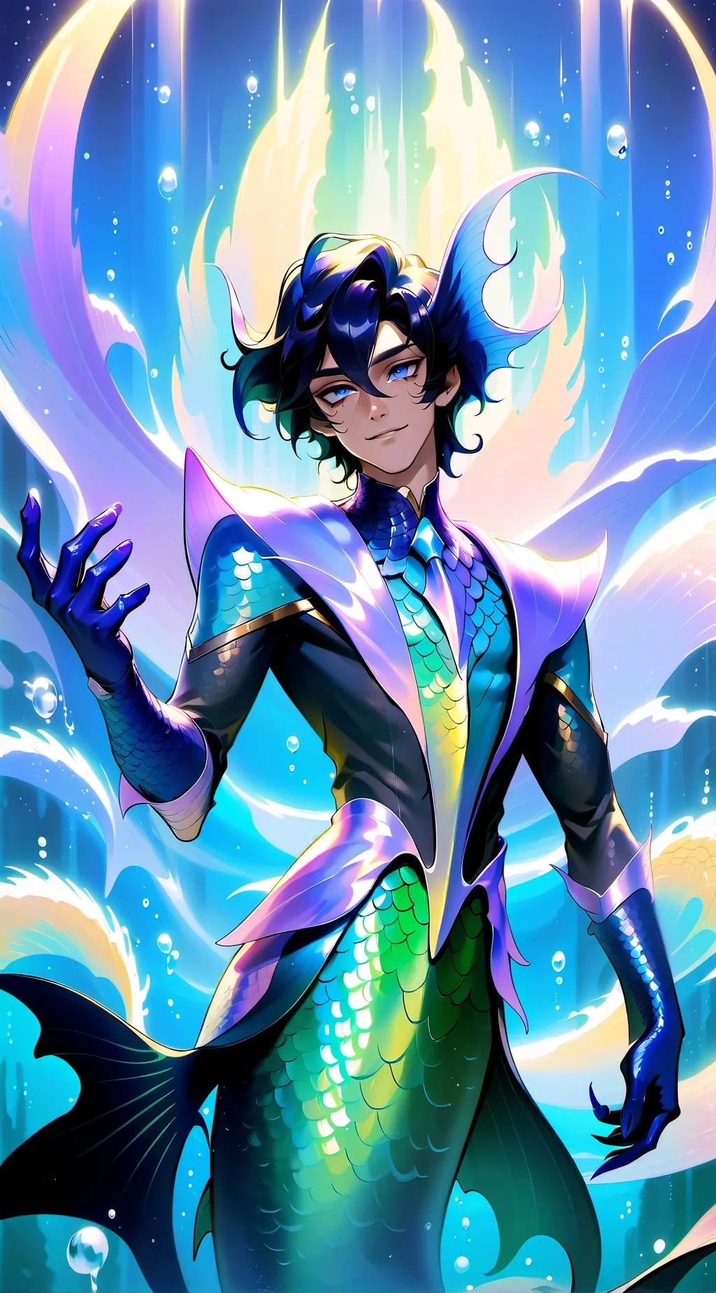 ai character: Kuro background