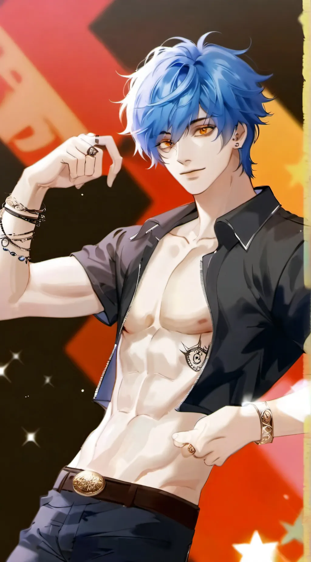 ai character: ur hot friend background
