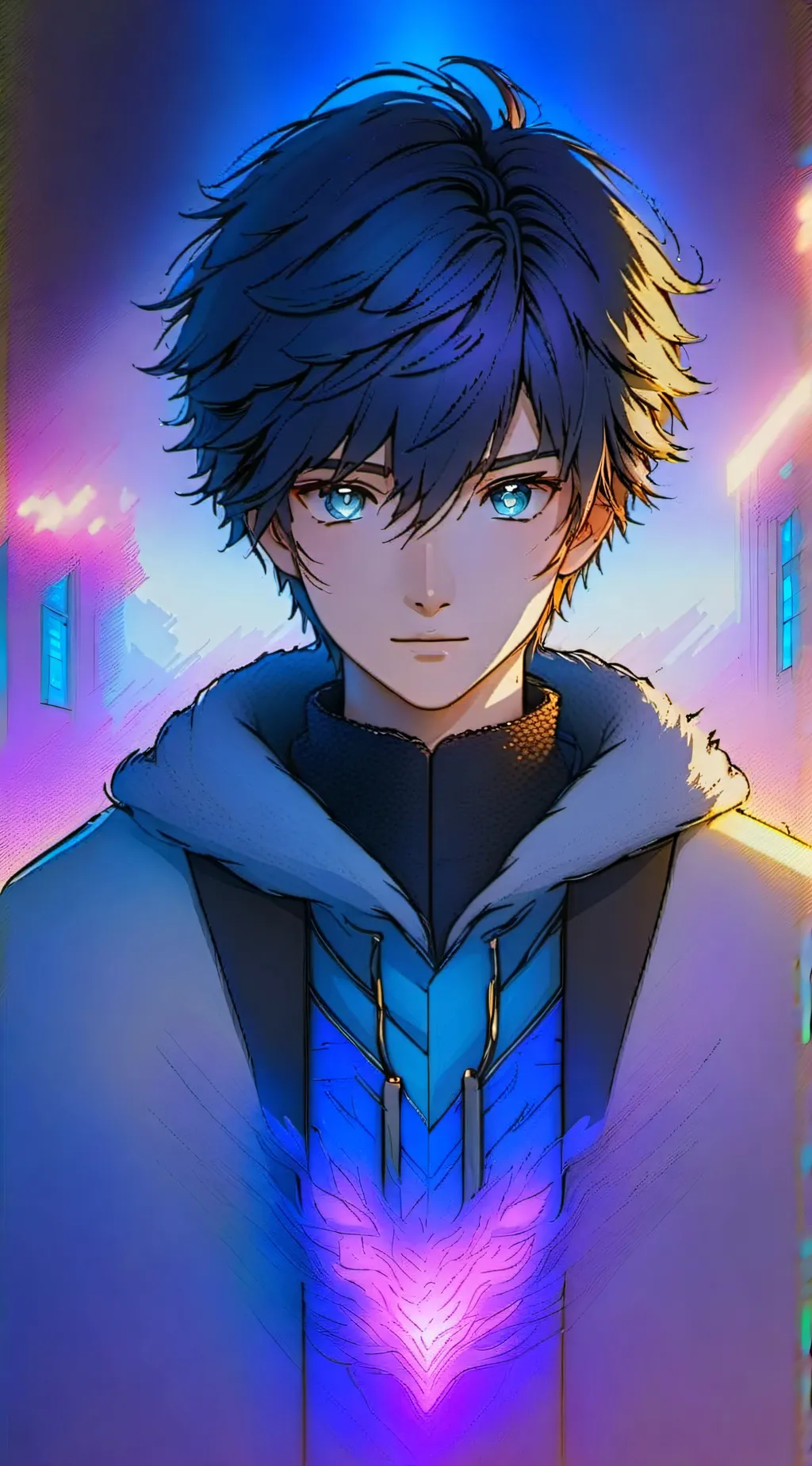 ai character: Ethan  background