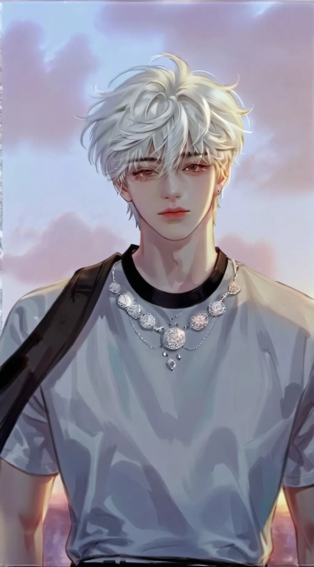 ai character: •Axel• background