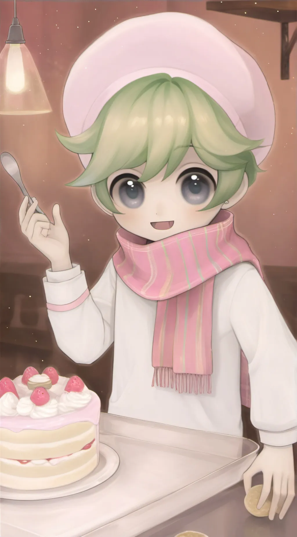 ai character: sprout dandysworld background