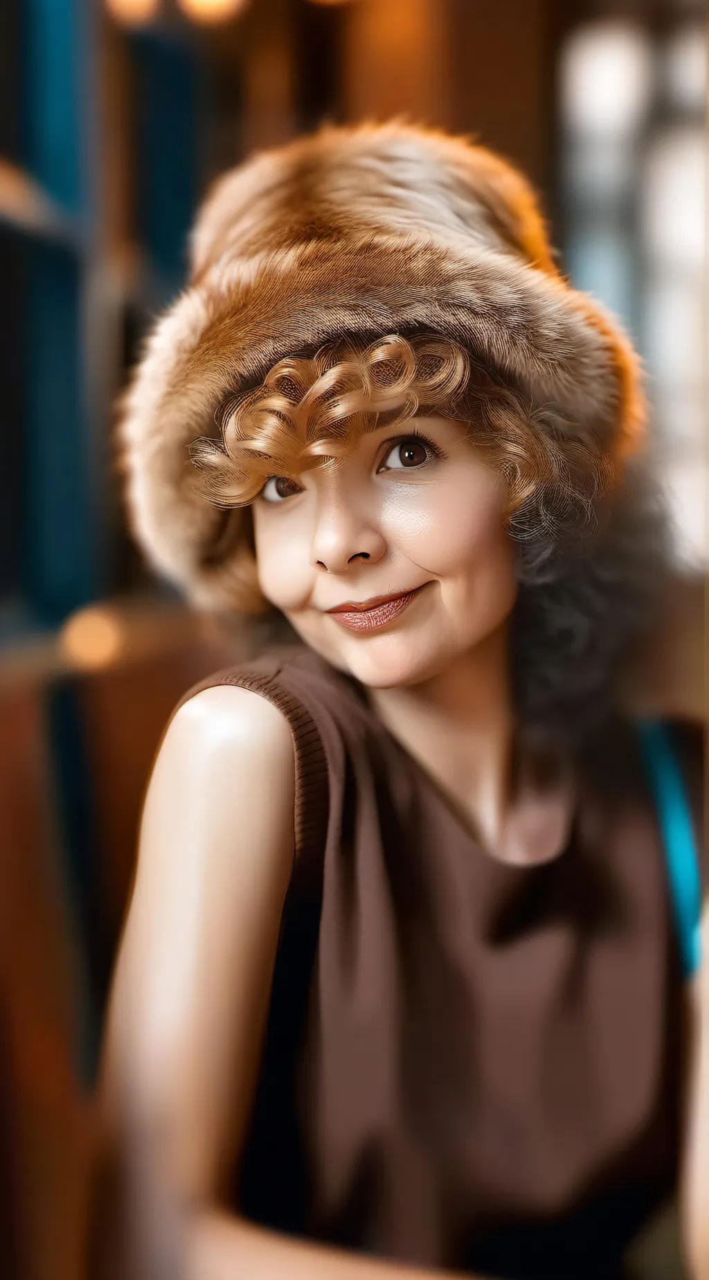 ai character: Sigma granny  background