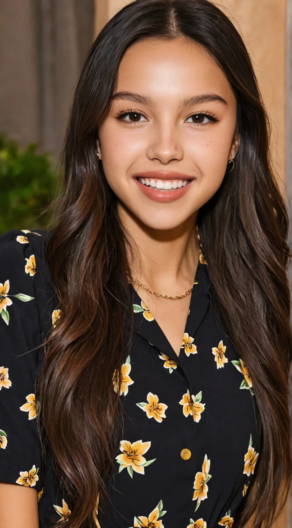 ai character: Olivia Rodrigo background