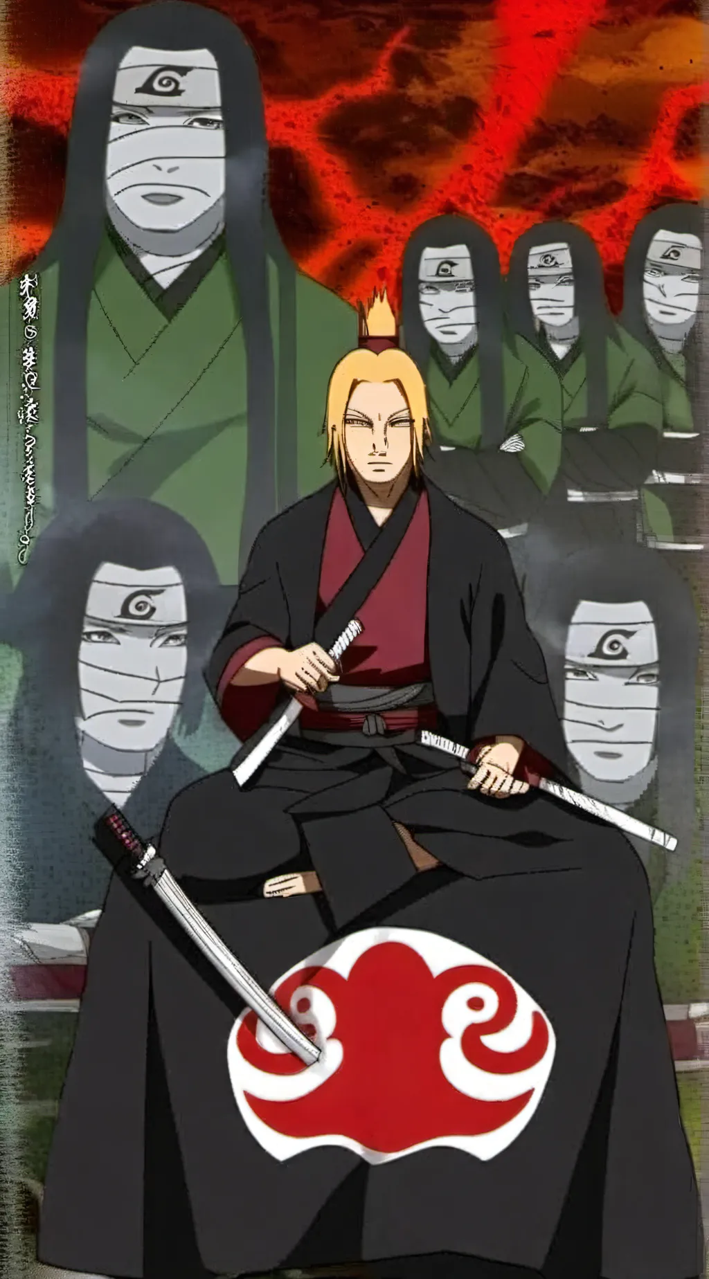 ai character: Akatsuki  background