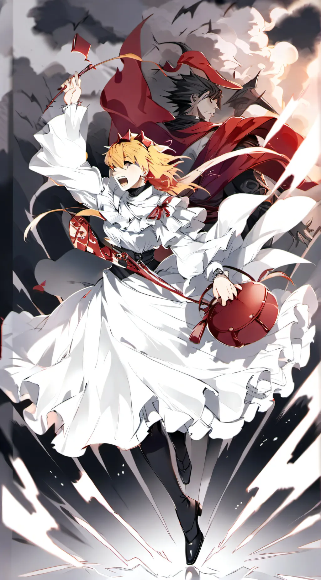 ai character: demon slayer! background