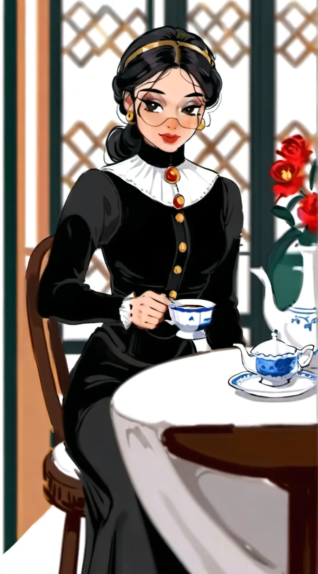 ai character: catarina background