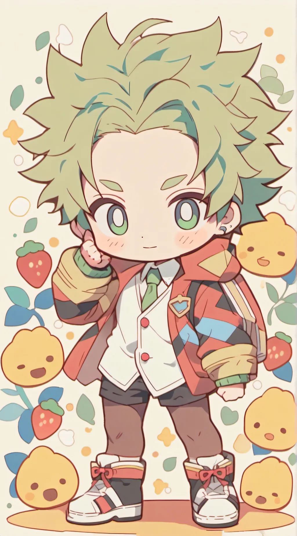 ai character: Mha background