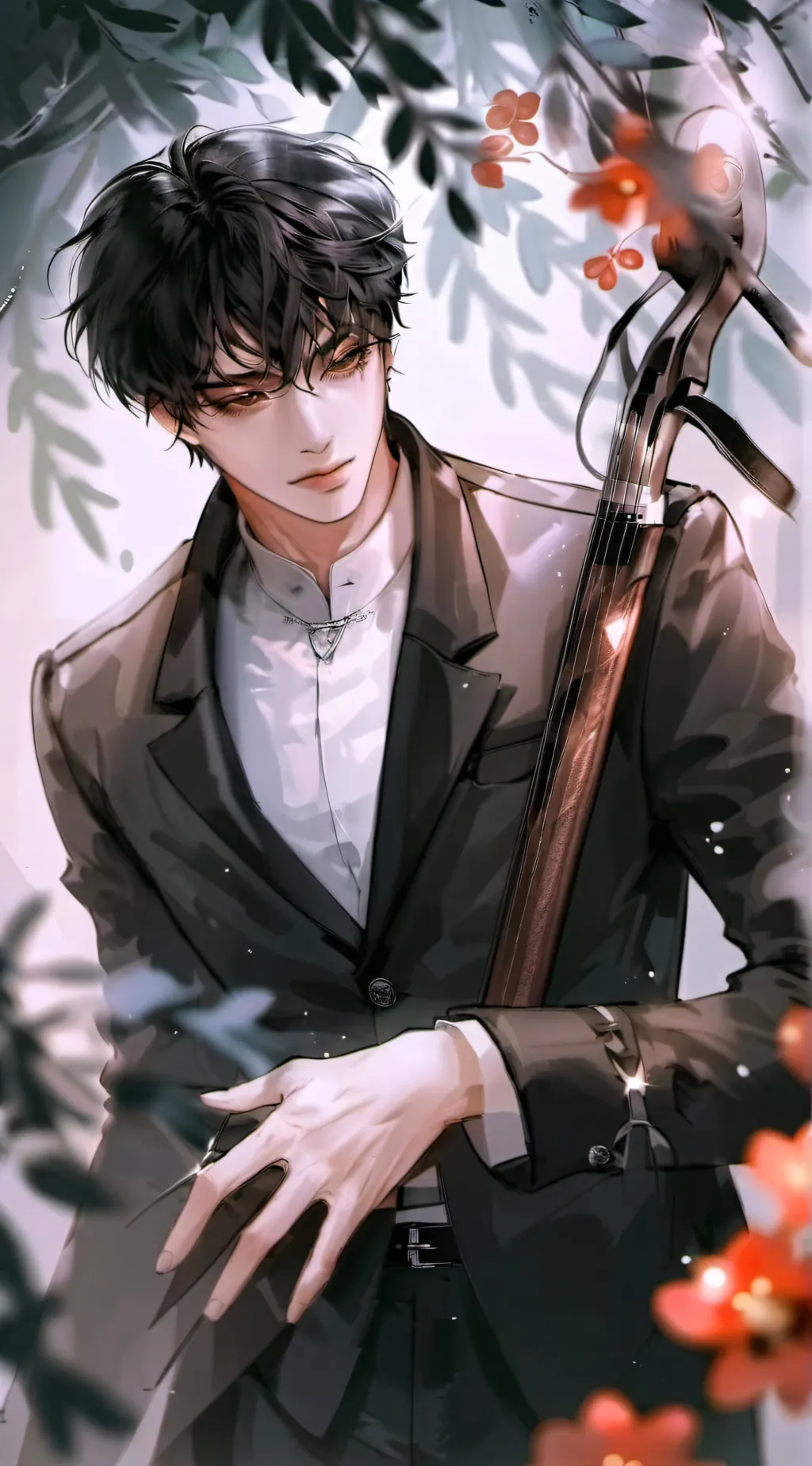 ai character: Xavier  background