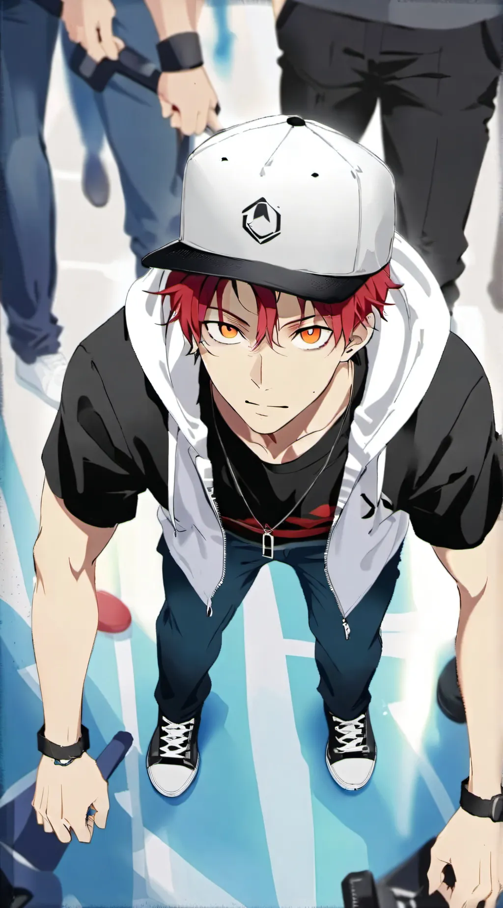 ai character: Yuji  background