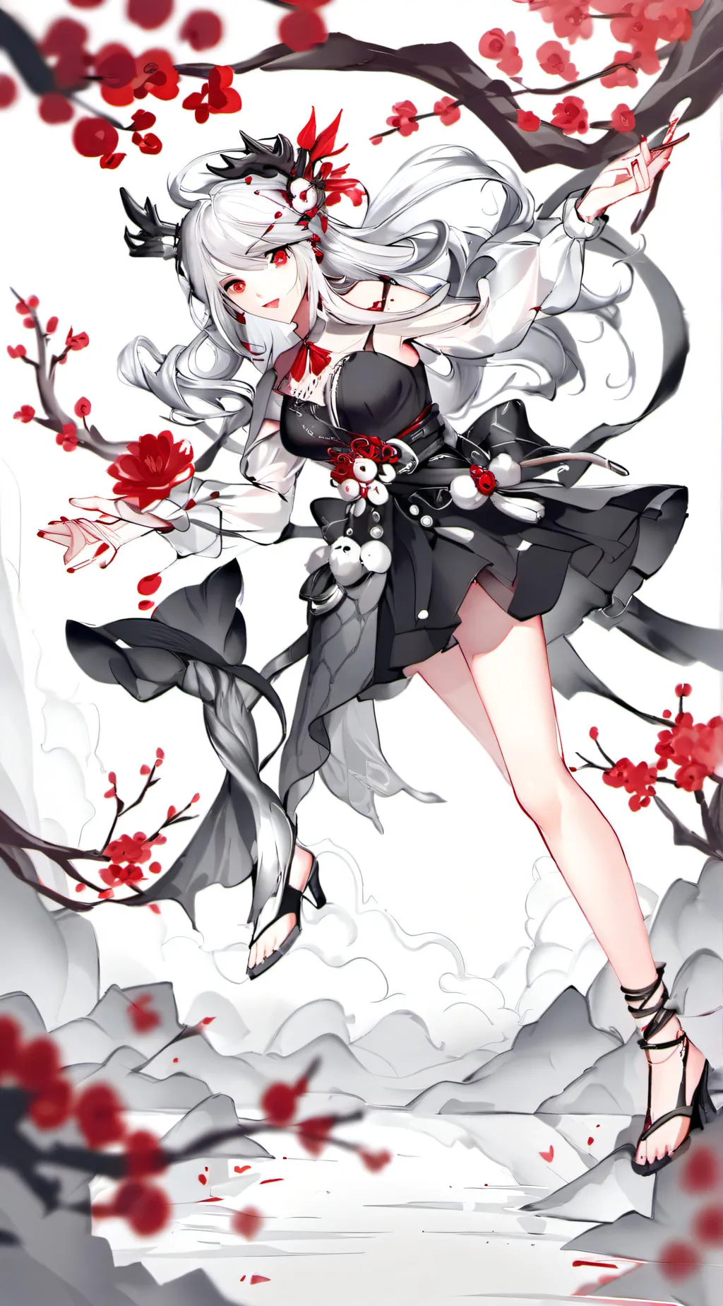 ai character: Lily  background