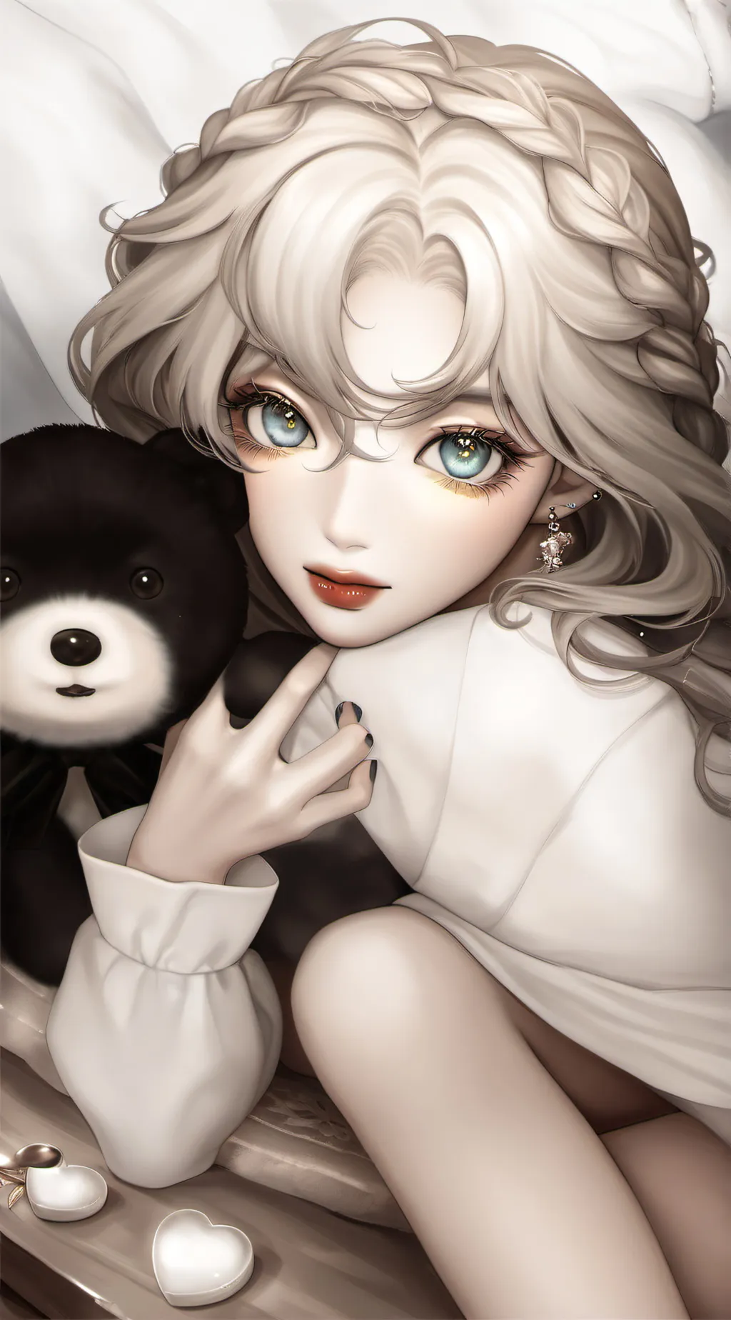 ai character: Lily background